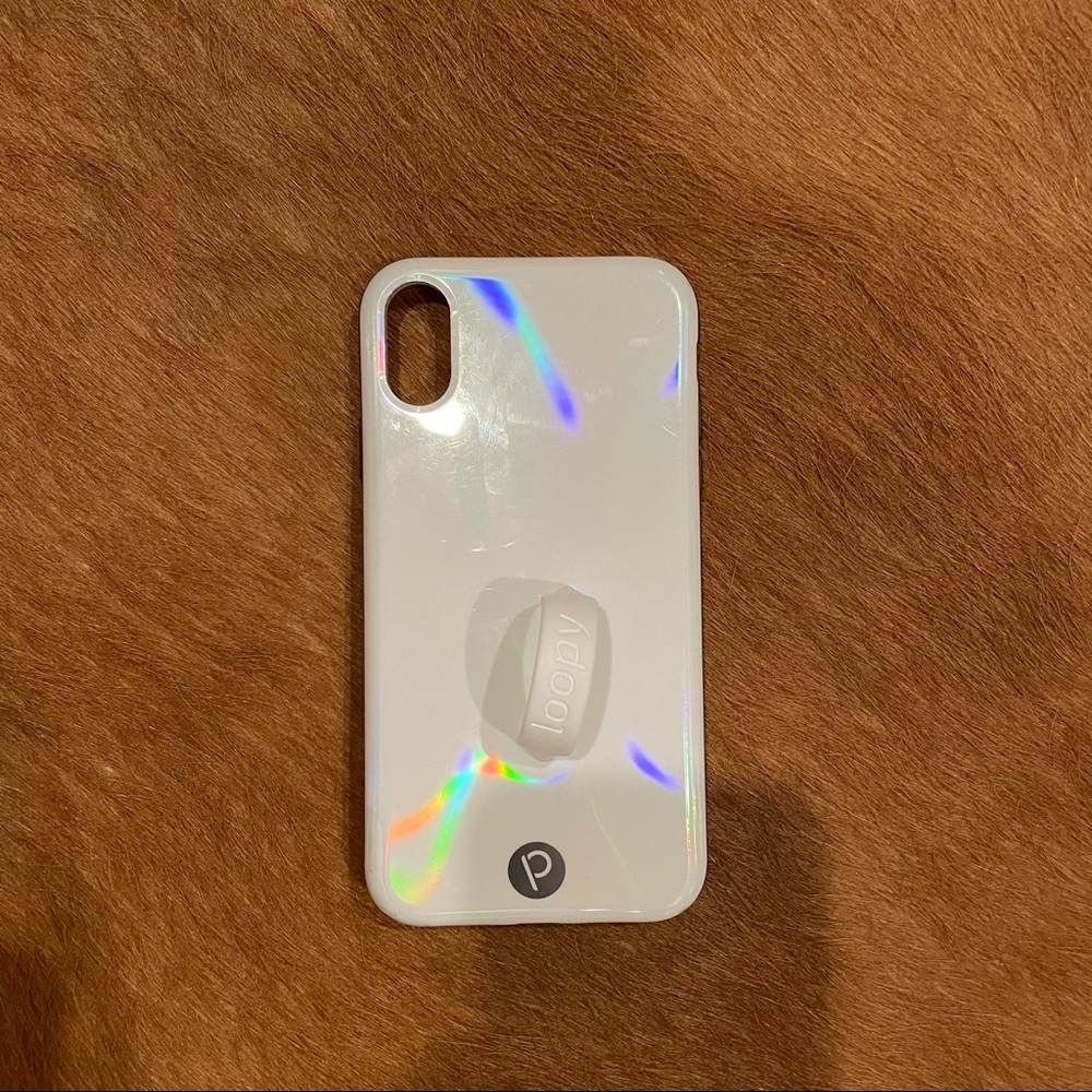 Iridescent Loopy Case iPhone XR